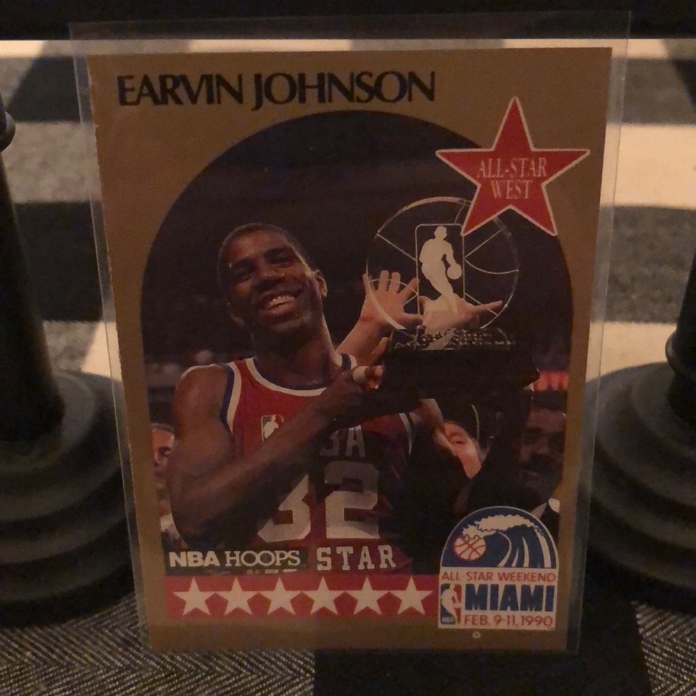 1990 Magic Johnson All Star card